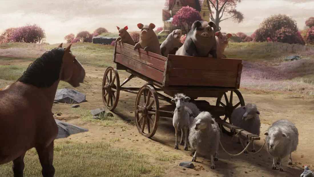 Imagine din filmul Animal Farm (2026)