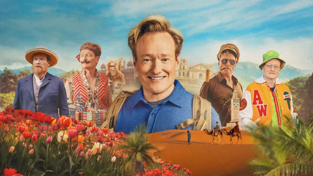 Imagine din serialul Conan O'Brien trebuie să plece (2024)