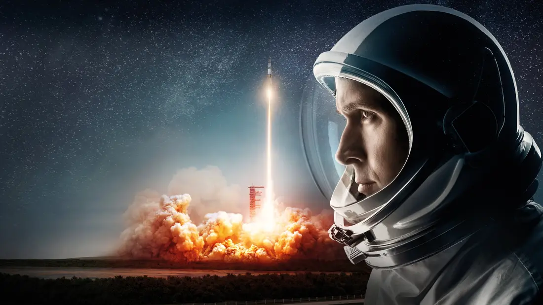 Imagine din filmul Primul om pe Lună (2018)