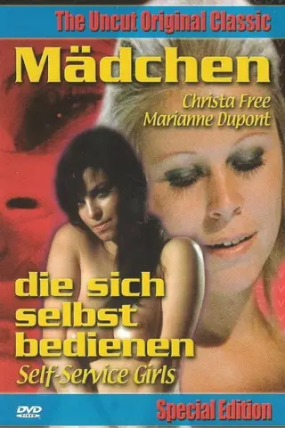 Poster Mädchen, die sich selbst bedienen (1974)