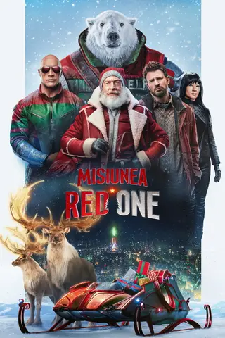 Poster Misiunea Red One (2024)