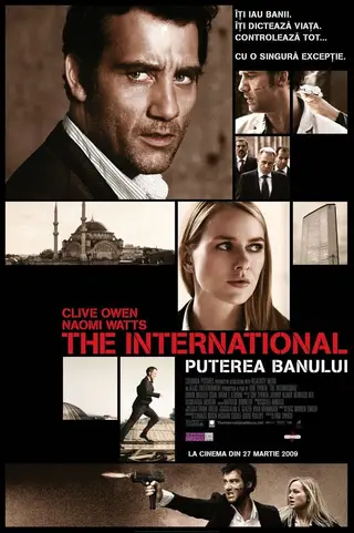 Poster The International: Puterea banului (2009)