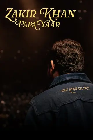 Poster Zakir Khan: Papa Yaar (2026)